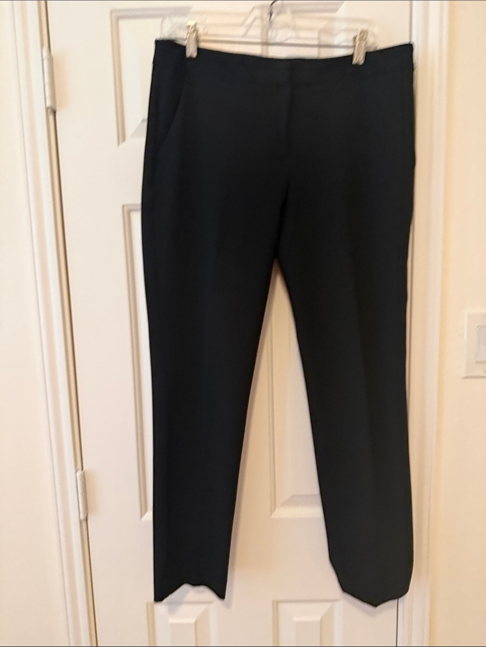 Express Women's Black Straight-Leg Dress Pants